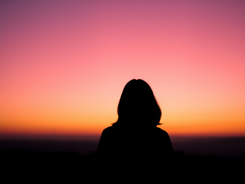 A person is looking out to the horizon. They are considering what is ahead of them and the changes they want to make